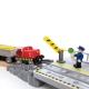 Set de joaca din lemn transport maritim si feroviar Hape 38 piese Set de joaca din lemn transport maritim si feroviar Hape 38 piese