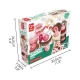 Set de joaca din lemn desert cu capsuni 7 piese Set de joaca din lemn desert cu capsuni 7 piese