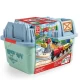 Set trenulet port din lemn Hape 51 piese