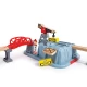 Set trenulet port din lemn Hape 51 piese
