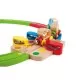 Jucarie din lemn Hape - Sina de tren curcubeu cu puzzle 30 piese Jucarie din lemn Hape - Sina de tren curcubeu cu puzzle 30 piese