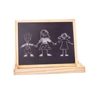 Tabla magnetica din lemn cu 2 fete si magneti ferma