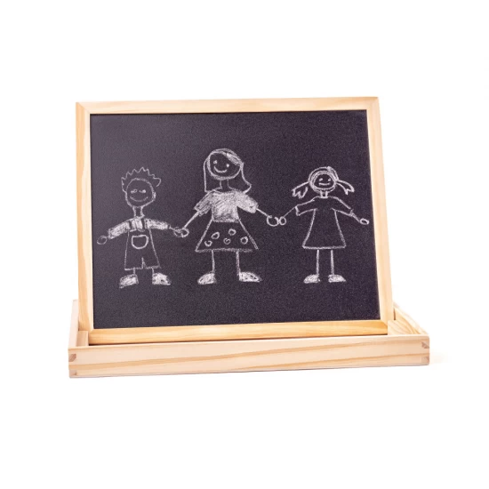 Tabla magnetica din lemn cu 2 fete si magneti ferma Tabla magnetica din lemn cu 2 fete si magneti ferma