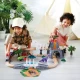 Set de joaca trenulet aventura Dino Hape 61 piese Set de joaca trenulet aventura Dino Hape 61 piese
