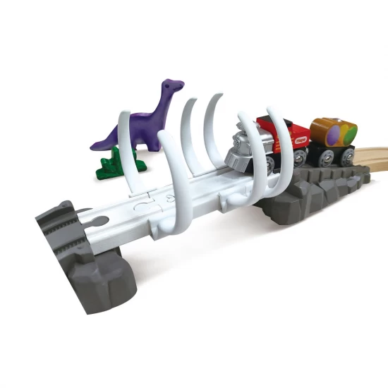 Set de joaca trenulet aventura Dino Hape 61 piese Set de joaca trenulet aventura Dino Hape 61 piese