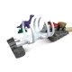 Set de joaca trenulet aventura Dino Hape 61 piese Set de joaca trenulet aventura Dino Hape 61 piese