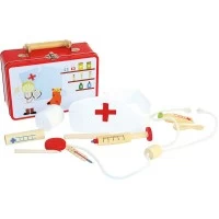 Set de joaca din lemn trusa de doctor Woodyland