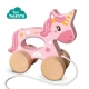 Jucarie din lemn 2 in 1 impinge si trage Unicorn Jucarie din lemn 2 in 1 impinge si trage Unicorn