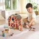 Set de joaca din lemn Ferma Animalelor Hape 33 piese