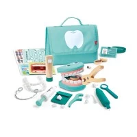 Set de joaca Medic Stomatolog 33 piese cu gentuta Hape