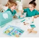Set de joaca Medic Stomatolog 33 piese cu gentuta Hape