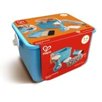 Set de curatenie cu galeata pentru copii Hape 7 piese