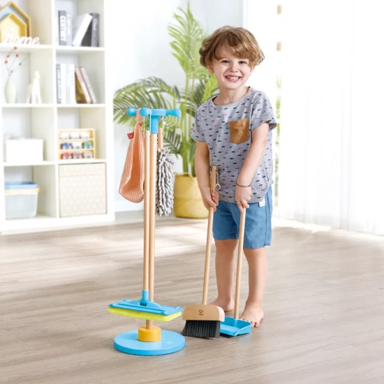 Set de curatenie cu matura pentru copii Hape 6 piese