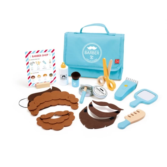 Set de frizerie pentru copii Hape 22 piese Set de frizerie pentru copii Hape 22 piese