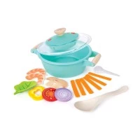 Set de gatit alimente la aburi pentru copii 16 piese