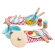 Set de joaca ustensile pentru gatit si servire 21 piese Set de joaca ustensile pentru gatit si servire 21 piese