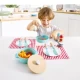 Set de joaca ustensile pentru gatit si servire 21 piese Set de joaca ustensile pentru gatit si servire 21 piese