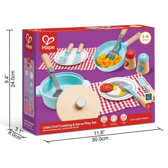 Set de joaca ustensile pentru gatit si servire 21 piese Set de joaca ustensile pentru gatit si servire 21 piese