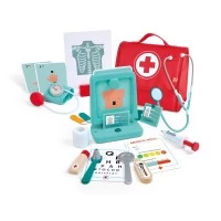 Set de joaca doctor Hape 22 piese cu gentuta