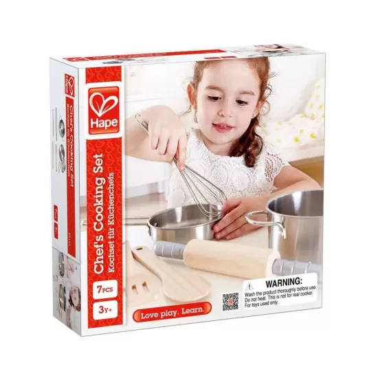 Set de joaca ustensile de gatit Hape Set de joaca ustensile de gatit Hape