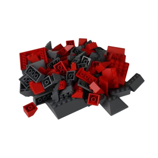 Set de constructie - Acoperisuri 250 piese
