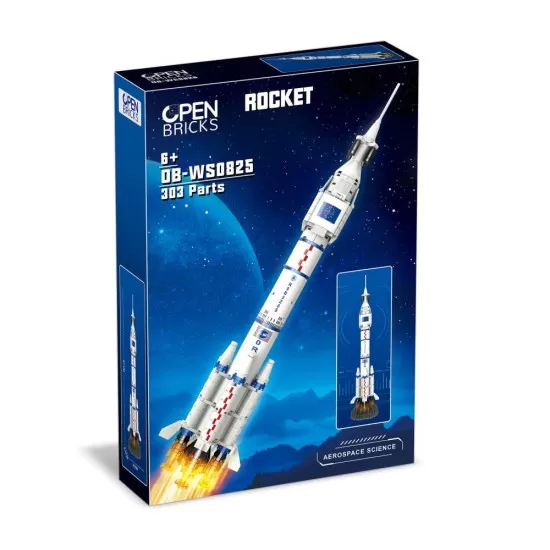 Set de constructie Racheta 303 piese Set de constructie Racheta 303 piese