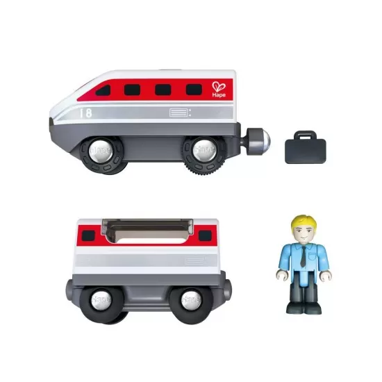 Tren Intercity alimentat cu baterii Hape Tren Intercity alimentat cu baterii Hape