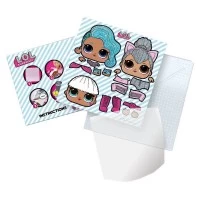 Set creativ 1400 margele de calcat Beedz L.O.L. 