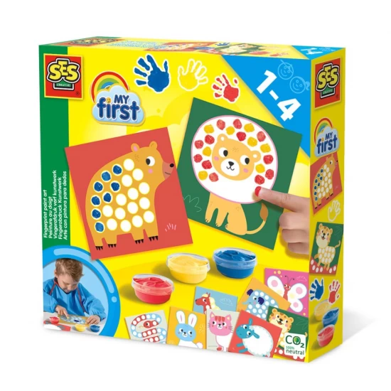 Set acuarele pentru degete si tablouri Set acuarele pentru degete si tablouri