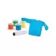 Set acuarele si sort pentru pictura cu degetele Set acuarele si sort pentru pictura cu degetele