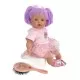 Papusa Nines D'Onil Alex Star cu parul mov, ambalata in cutie, cu miros de vanilie, 40 cm Papusa Nines D'Onil Alex Star cu parul mov, ambalata in cutie, cu miros de vanilie, 40 cm