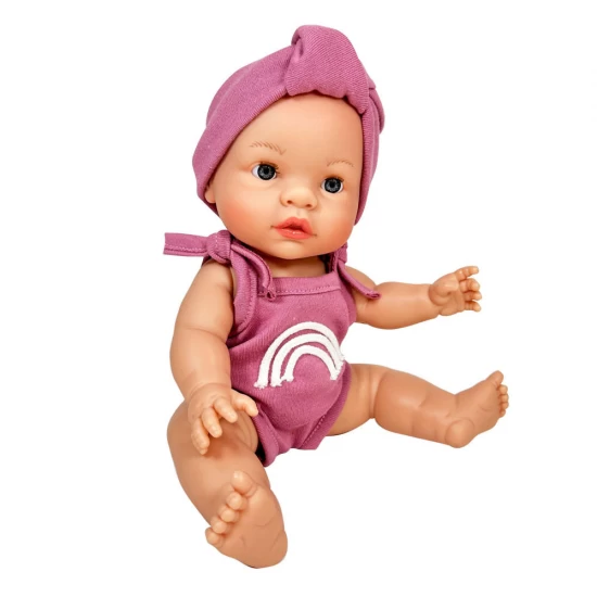 Papusa Nines D'Onil Joy fara par, cu bentita roz si miros de vanilie 37 cm Papusa Nines D'Onil Joy fara par, cu bentita roz si miros de vanilie 37 cm
