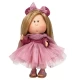 Papusa Nines D'Onil Mia cu parul blond, funda roz, articulatii, miros de vanilie, 30 cm Papusa Nines D'Onil Mia cu parul blond, funda roz, articulatii, miros de vanilie, 30 cm