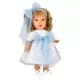 Papusa Nines D'Onil Susette Tul cu parul blond, sunete, funda albastra si miros de vanilie 45 cm Papusa Nines D'Onil Susette Tul cu parul blond, sunete, funda albastra si miros de vanilie 45 cm