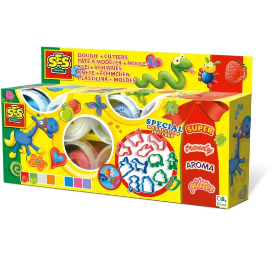 Plastilina si forme de taiat 8 x 90 gr Plastilina si forme de taiat 8 x 90 gr