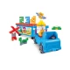 Set constructie PolyM - Camion cu remorca creativ pentru copii (114 piese)