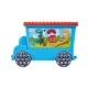 Set constructie PolyM - Camion cu remorca creativ pentru copii (114 piese)