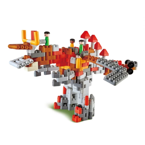 Set constructie PolyM Hape - Castel de jucarie 310 piese Set constructie PolyM Hape - Castel de jucarie 310 piese