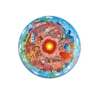 Puzzle copii arheologie cu lumini led Hape 38 piese