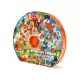 Puzzle copii epoca de piatra cu lumini led Hape 102 piese