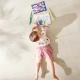 Puzzle din lemn 2 in 1 - Prietenii din Spatiu (50 piese), cu fata dubla si activitate colorare