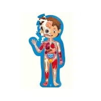 Puzzle pentru copii Hape - Corpul Uman 61 piese