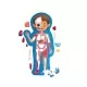 Puzzle pentru copii Hape - Corpul Uman 61 piese Puzzle pentru copii Hape - Corpul Uman 61 piese