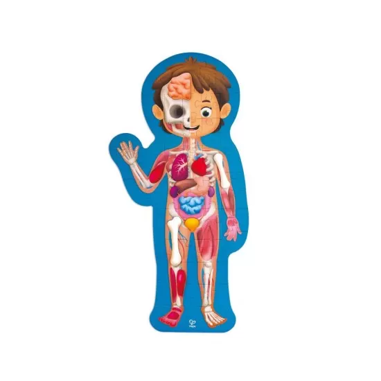 Puzzle pentru copii Hape - Corpul Uman 61 piese Puzzle pentru copii Hape - Corpul Uman 61 piese