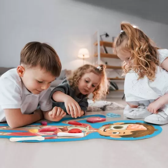 Puzzle pentru copii Hape - Corpul Uman 61 piese Puzzle pentru copii Hape - Corpul Uman 61 piese