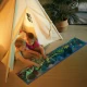 Puzzle pentru copii fluorescent cu Dinozauri (200 piese, 1.5m) Puzzle pentru copii fluorescent cu Dinozauri (200 piese, 1.5m)