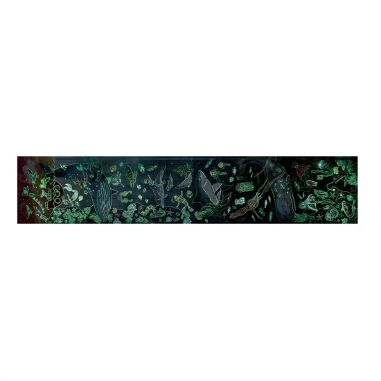 Puzzle pentru copii fotoluminescent Viata acvatica (200 piese, 1.5m) Puzzle pentru copii fotoluminescent Viata acvatica (200 piese, 1.5m)