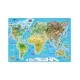 Puzzle pentru copii Harta lumii 160 piese