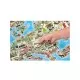 Puzzle si joc 3 in 1 - Harta magnetica a Europei in limba engleza 192 piese Puzzle si joc 3 in 1 - Harta magnetica a Europei in limba engleza 192 piese