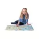 Puzzle si joc 3 in 1 - Harta magnetica a Europei in limba engleza 192 piese Puzzle si joc 3 in 1 - Harta magnetica a Europei in limba engleza 192 piese